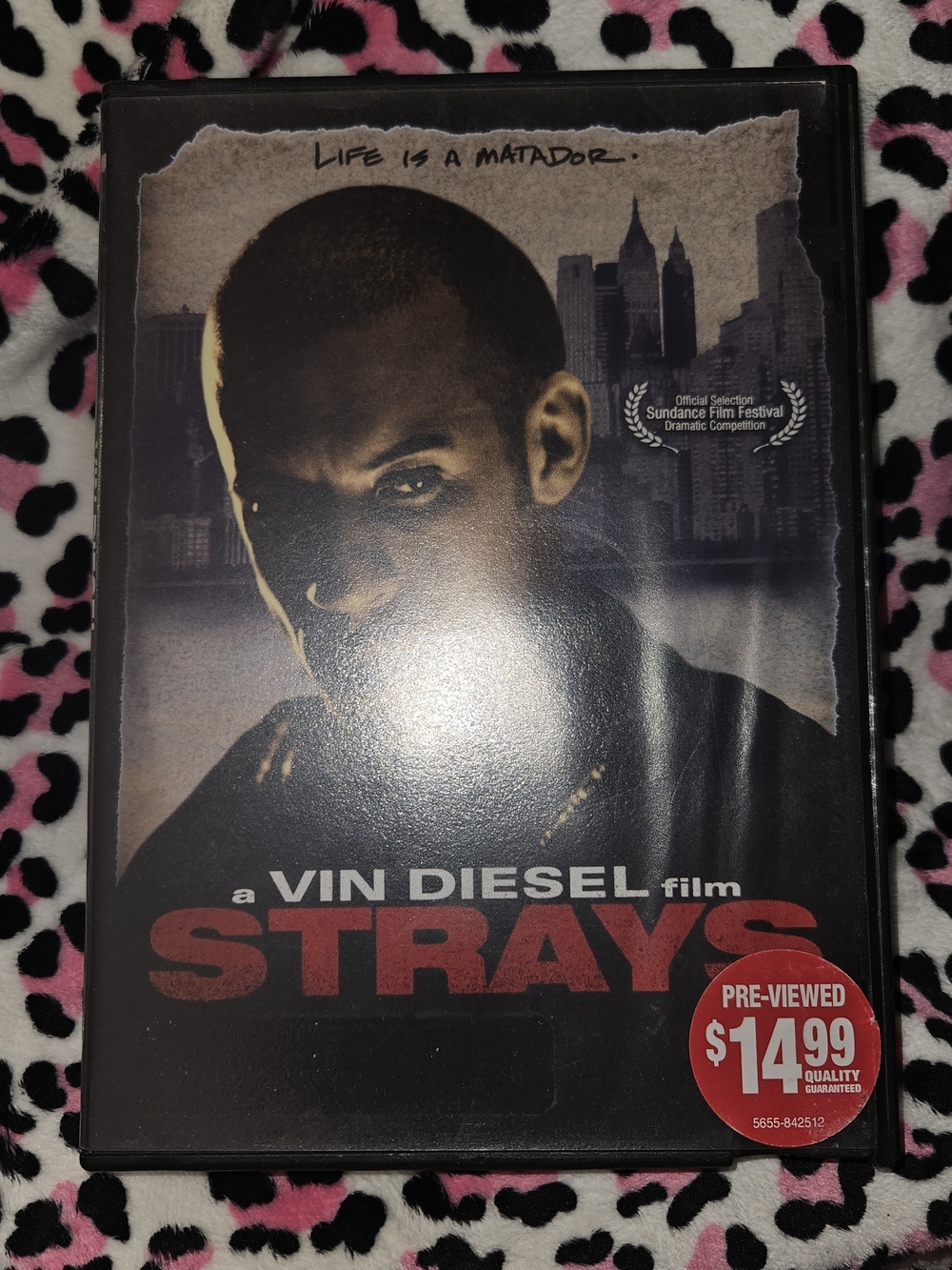 Diesel DVD Strays in Black and Red